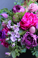 Ysmena, kompozycja kwiatowa w plastikowej donicy, wym.42x40cm