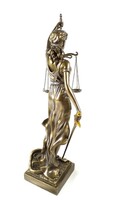 elegancka figurka, Temida, wys.35cm