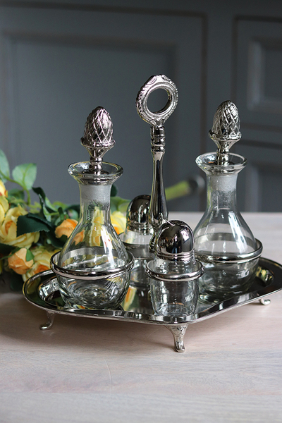 ekskluzywny zestaw do przypraw, Glamour Spring, wys.23cm