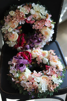 Balleno, piękny pastelowy wianek, śr.27cm 