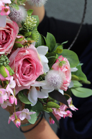 Lotta Subtelle, wyjątkowy wianek na drzwi na obręczy, śr.40cm