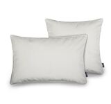 poduszka dekoracyjna welurowa, Velvetia, ecru, wym.40x60cm