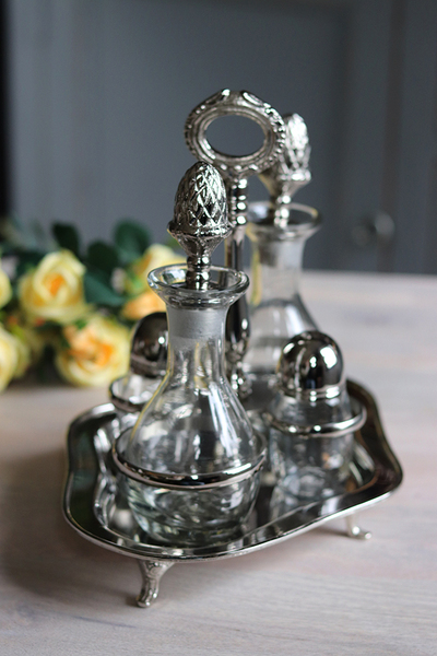 ekskluzywny zestaw do przypraw, Glamour Spring, wys.23cm