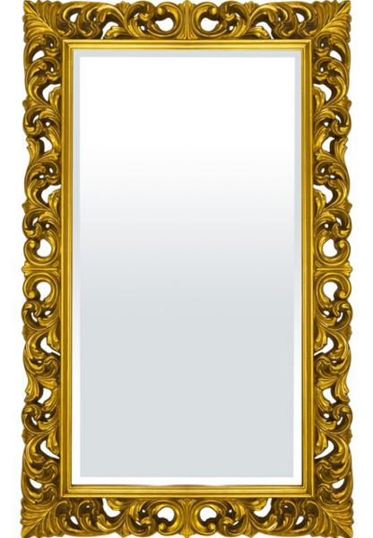 Gold Picture, stylowe lustro w złotej ramie, wym.156x96x5cm