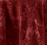 obrus Residence Red, śr.140cm (koło) 