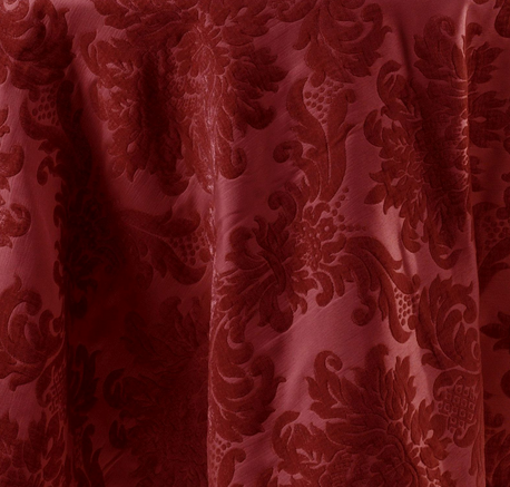 obrus Residence Red, śr.140cm (koło) 