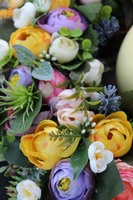 kompozycja / stroik na stół, Wielkanocne Jajo, śr.40cm