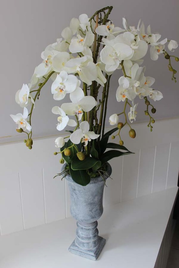 Marvello sztuczny storczyk w wysokim kielichu, wys.100cm 