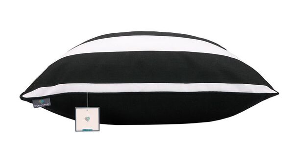 poduszka dekoracyjna Belts Black White 60x60cm