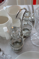 Glamour pojemniczki na sosy, wys.18.5cm