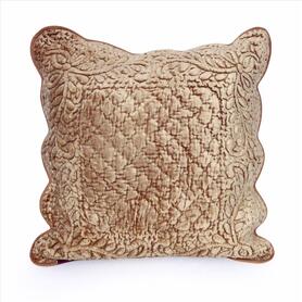 dekoracyjna poszewka velvetowa Nastia złota, wym.45x45cm