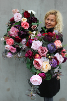 wiązanka / kompozycja nagrobna England, dł.85cm 