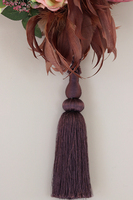 ekskluzywny wieniec z chwostem Olia Premium, śr.44cm 