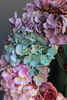 bardzo duży wianek na drzwi Bogactwo Natury New, śr.55cm 