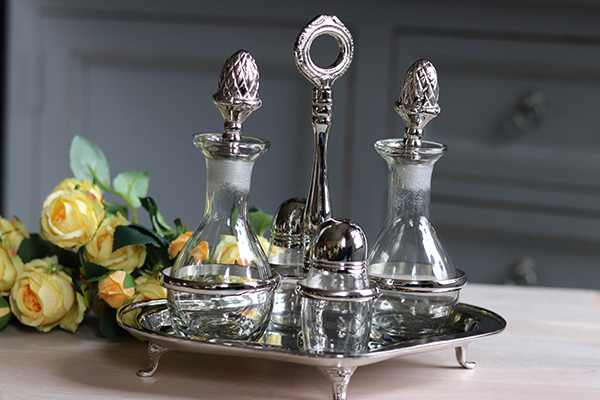 ekskluzywny zestaw do przypraw, Glamour Spring, wys.23cm