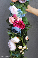 barwna girlanda Caryca Katarzyna Medina, dł.1m 