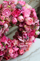 bardzo bogaty wianek, Rosanotto Tenata, śr.38cm