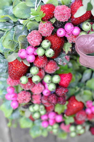 dekoracyjny wianek Fruits, śr.35cm
