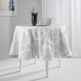 obrus Residence White śr.180cm (koło)