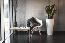 Della donica biel z wewnętrzną półką 40x75cm