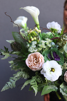 bardzo długa kompozycja nagrobna, Izolda Hemina, wym.40x110cm