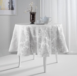 obrus Residence White śr.140cm (koło)