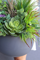 kompozycja z sukulentami Cacti Desaro Fiberglass, wym.60x44cm