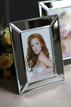 Glamour Mirrors, kryształowa ramka na zdjęcia, wym.20x15cm 
