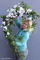 bardzo długa girlanda do dekoracji, Martha Spring, dł.245cm  