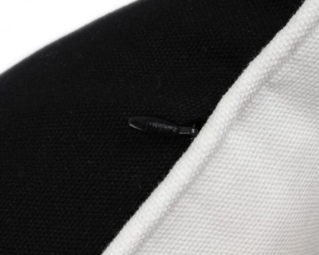 poduszka dekoracyjna Belts Black White 60x60cm