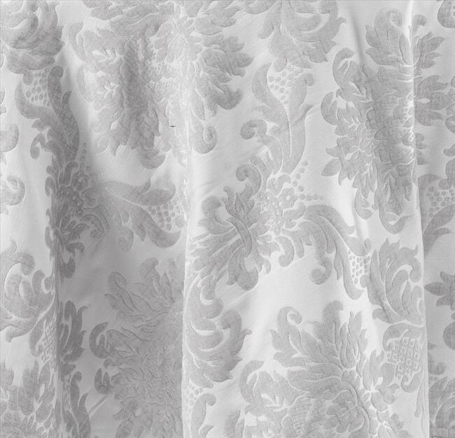 obrus Residence White śr.140cm (koło)