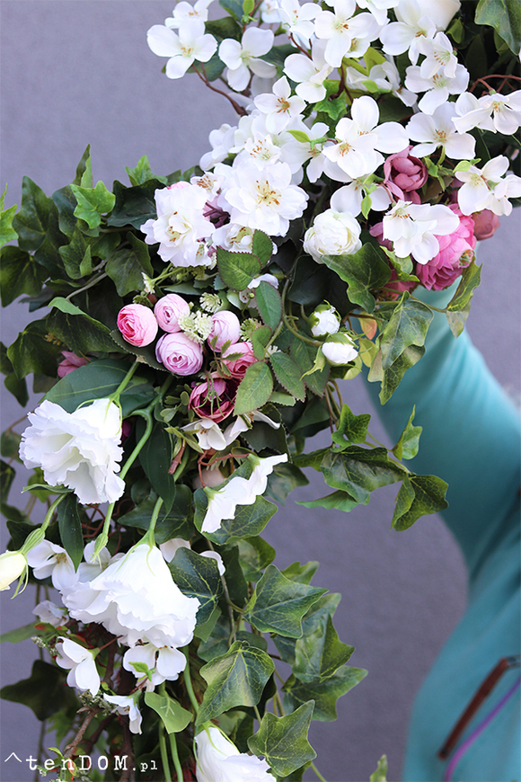 bardzo długa girlanda do dekoracji, Martha Spring, dł.245cm  