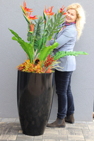 Fiberglass Stratto Grande, sztuczna egzotyczna strelicja, wym.165cm