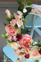 Abella Rotonda, subtelny wianek na drzwi, śr.30cm