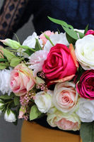 bajeczna kompozycja kwiatowa, Estella Piano, wym.25x44cm