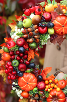 Autumn Premium, dekoracyjny wianek na drzwi, śr.44cm