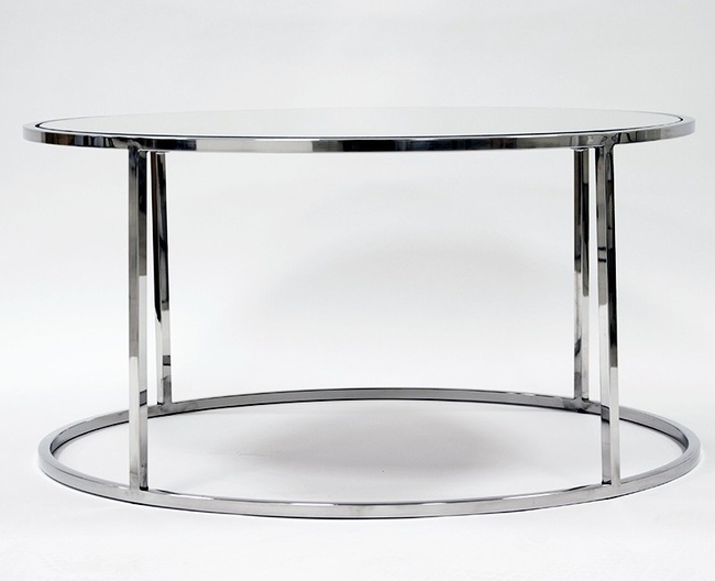  Gracja, lustrzany stolik do kawy, wym.40x80x80cm