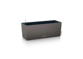 Balconera, elegancka donica z nawadnianiem, brąz, dł.50cm