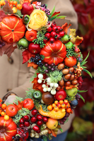 Autumn Premium, dekoracyjny wianek na drzwi, śr.44cm