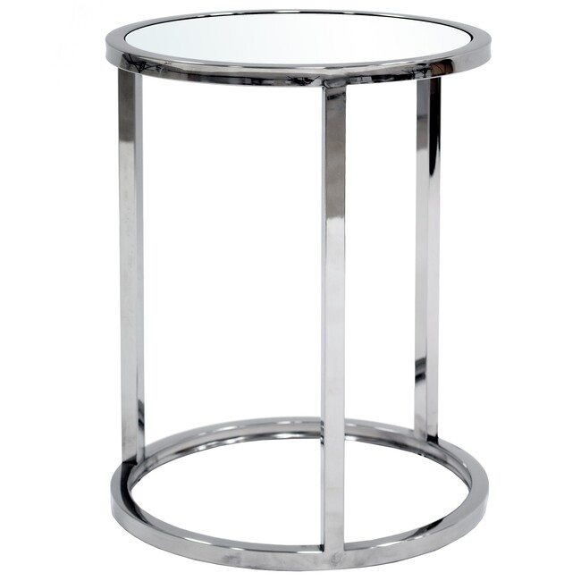 Gracja, lustrzany stolik boczny, wym.50x39.5x39.5cm