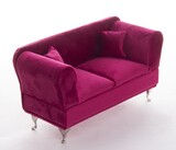 szkatułka / puzderko Florencja Pillow Fuksja, wym.13x23.5x9.5cm