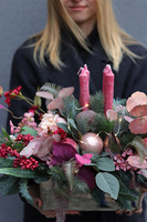 Deliciosa, świąteczny stroik adwentowy