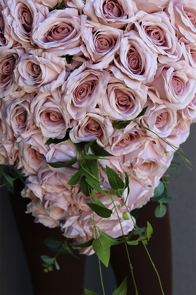 Serce w Zadumie, wiązanka nagrobna