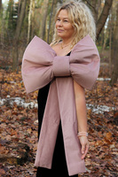 Velvet Papillon, welurowa kokarda pluszowa XL