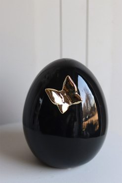 Motylek Black, jajko wielkanocne figurka A, wys.17.5cm 