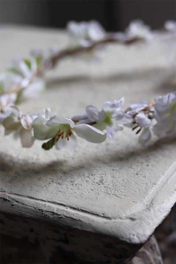 wianek komunijny biały - Komunia Romantic