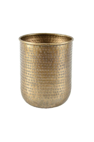 Gold Line Ornament, złota osłonka, wym.20x20x25cm