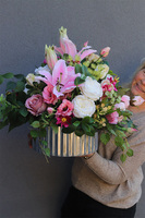 Pink Rome, komplet dekoracji nagrobnych