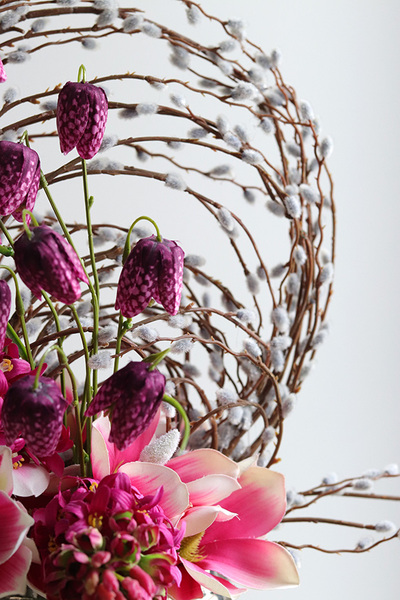 Spring Power, kompozycja wiosenna w naczyniu