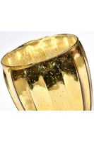 Barok Old 3 lampion złoty szklany